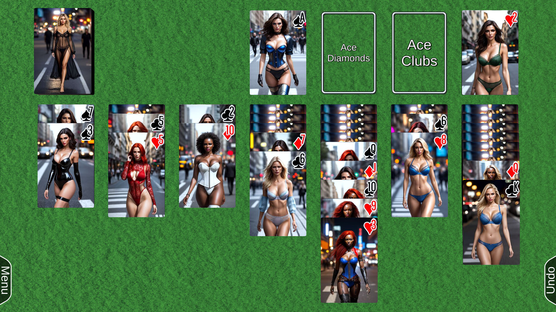 AI Solitaire - Lovely Ladies screenshot thumbnail screenshot 10