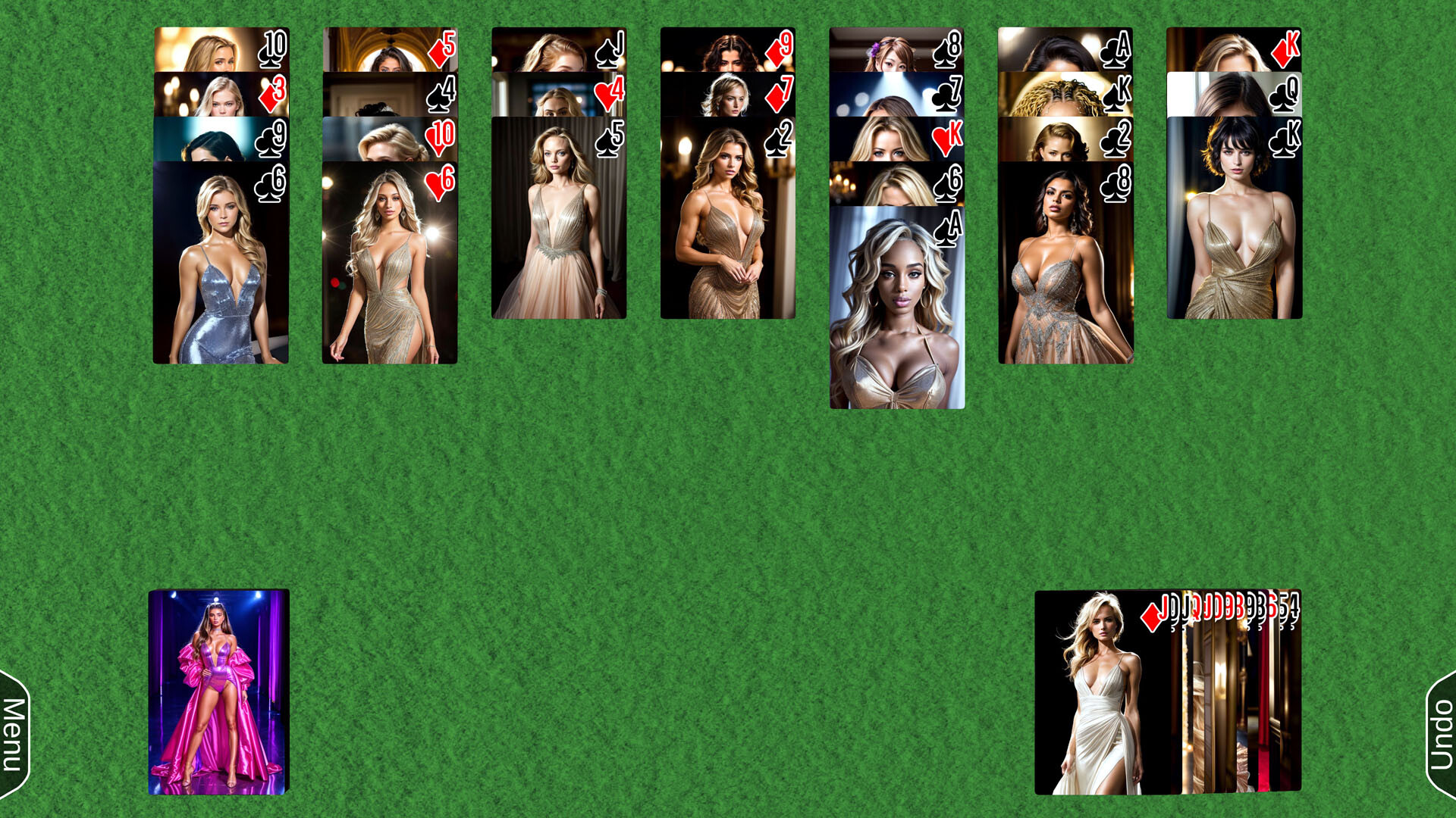 AI Solitaire - Lovely Ladies screenshot thumbnail screenshot 8