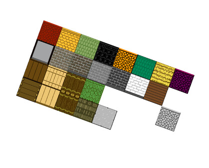RPG Maker MZ - Pixel Pack 1 Characters - Faces - Tilesets