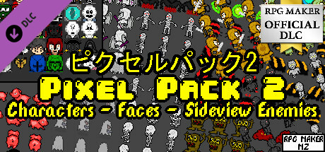 RPGツクールMZ - Pixel Pack 2 Characters - Faces - Sideview Enemies