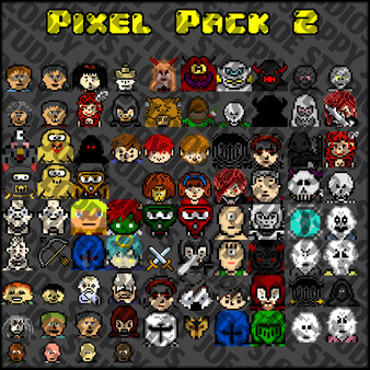 RPG Maker MV - Pixel Pack 2 Characters - Faces - Sideview Enemies