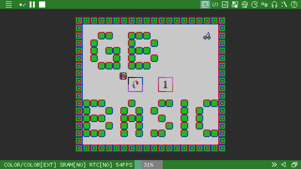 Screenshot z GB BASIC