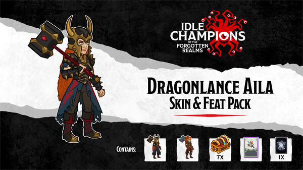 Idle Champions - Dragonlance Aila Skin & Feat Pack