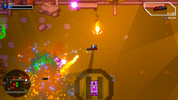 Screenshot z Laser Tanks