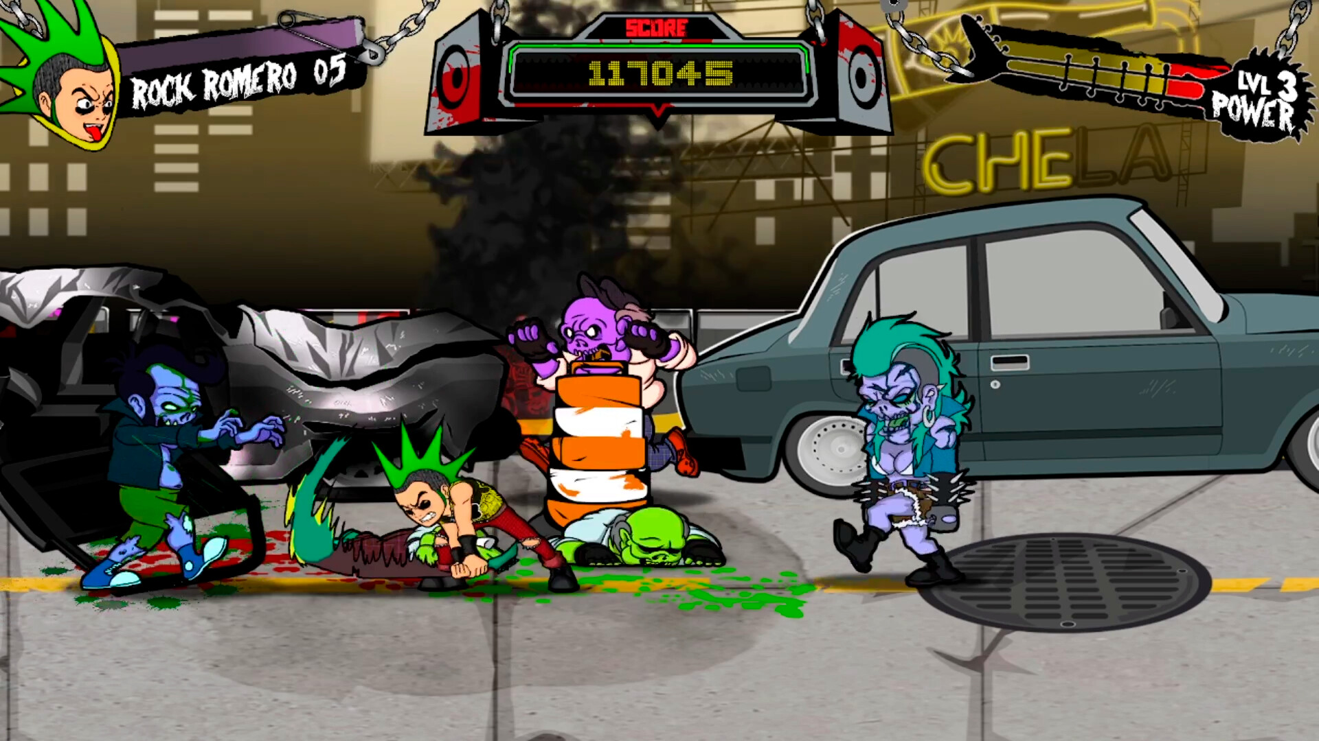 ZOMBI ROCKSTAR screenshot screenshot 3