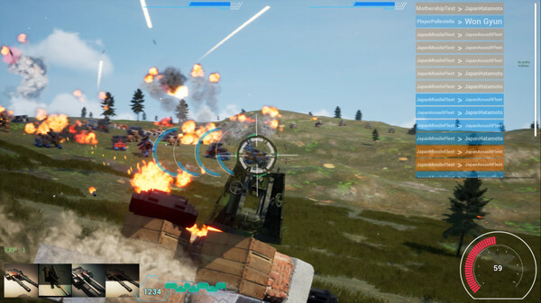 Скриншот 1 из игры Tank kingdoms