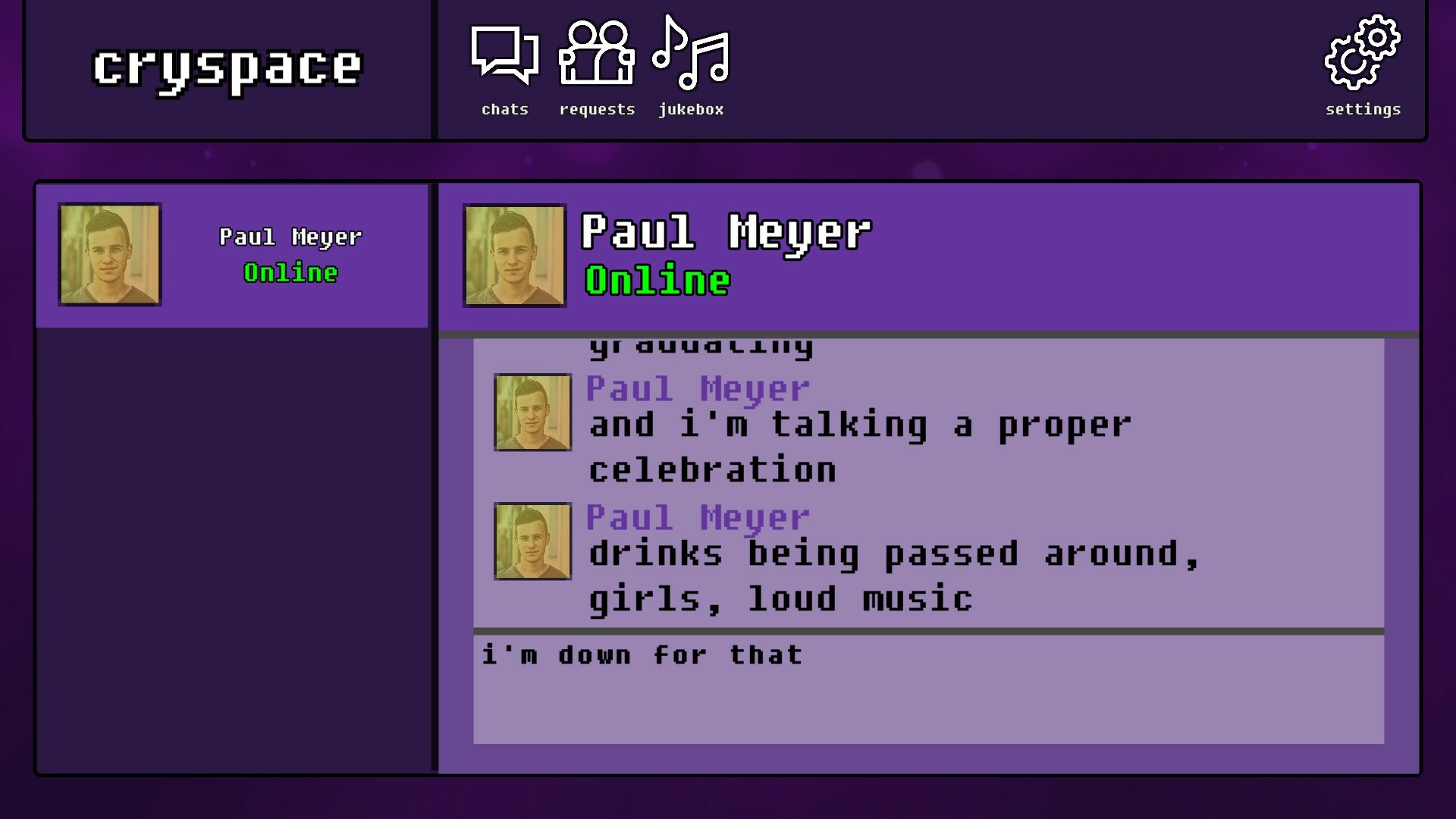 Cryspace screenshot #4