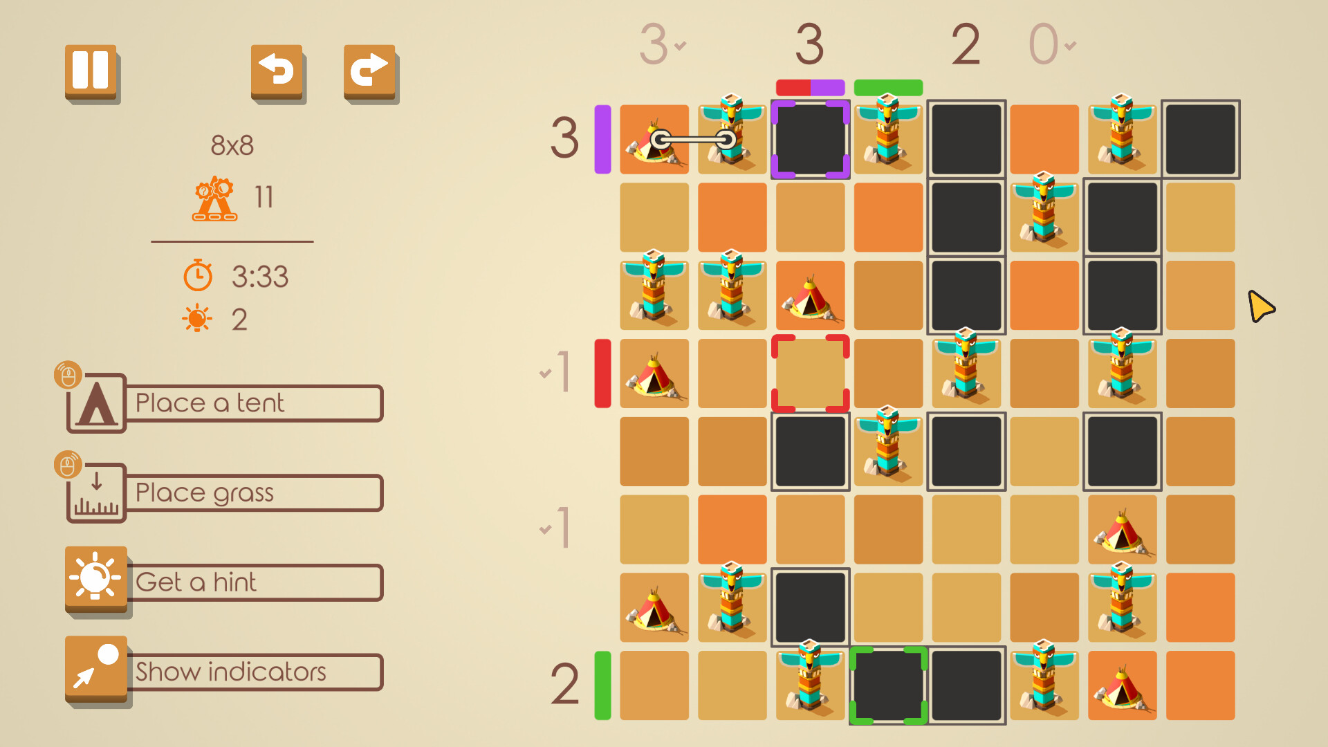#7. Tents and Trees (Steam) 由: Frozax Games
