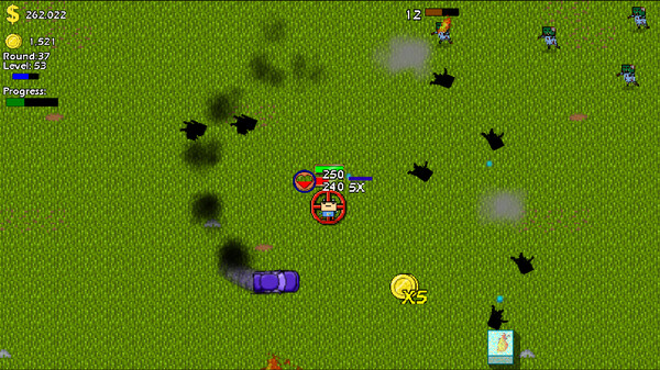 Line Defense game for Linux 1