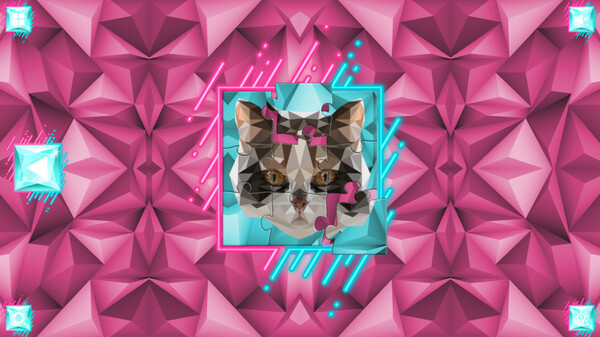 Скриншот 5 из игры Poly Jigsaw: Cats