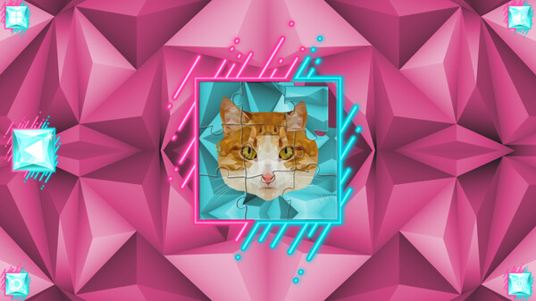 Скриншот 1 из игры Poly Jigsaw: Cats