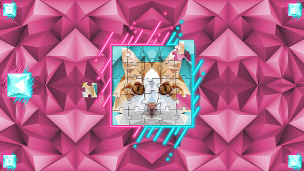 Poly Jigsaw: Cats