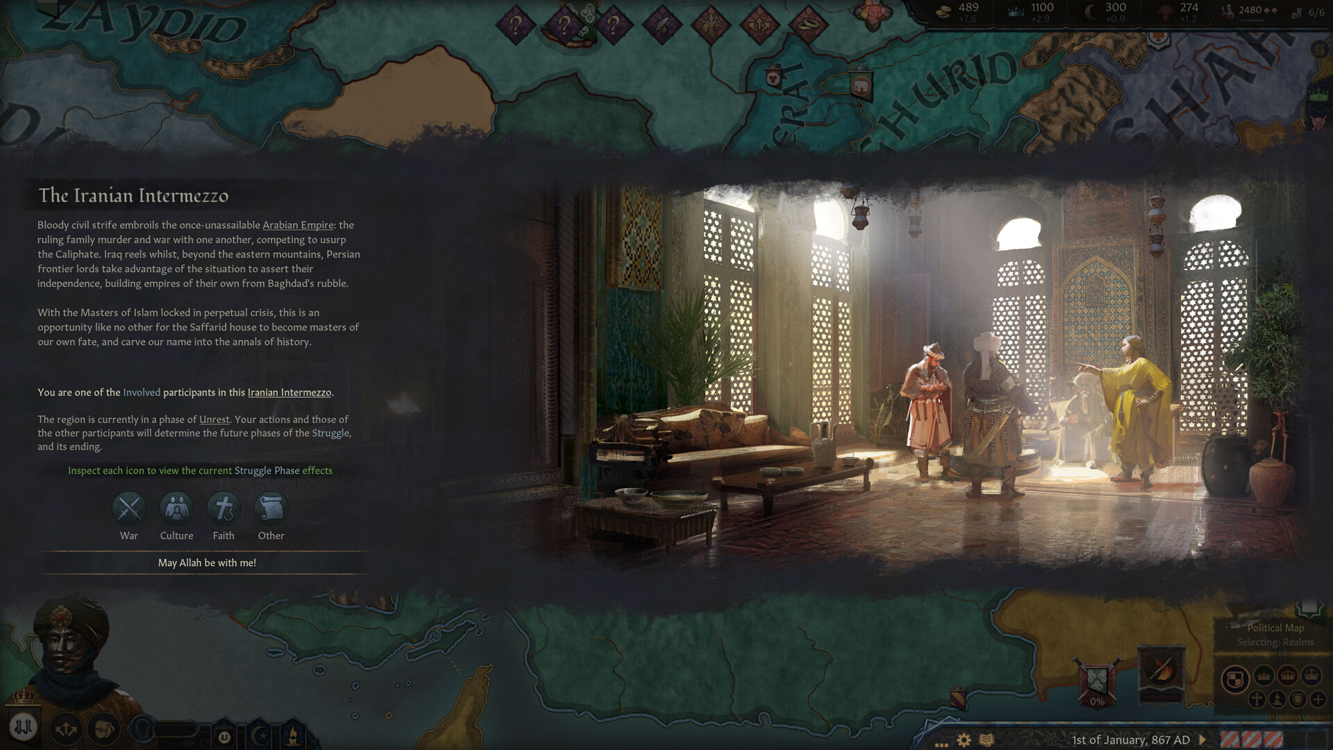 Crusader Kings III: Legacy of Persia Featured Screenshot #1