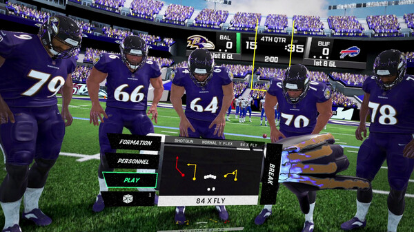 Скриншот 2 из игры NFL Pro Era II