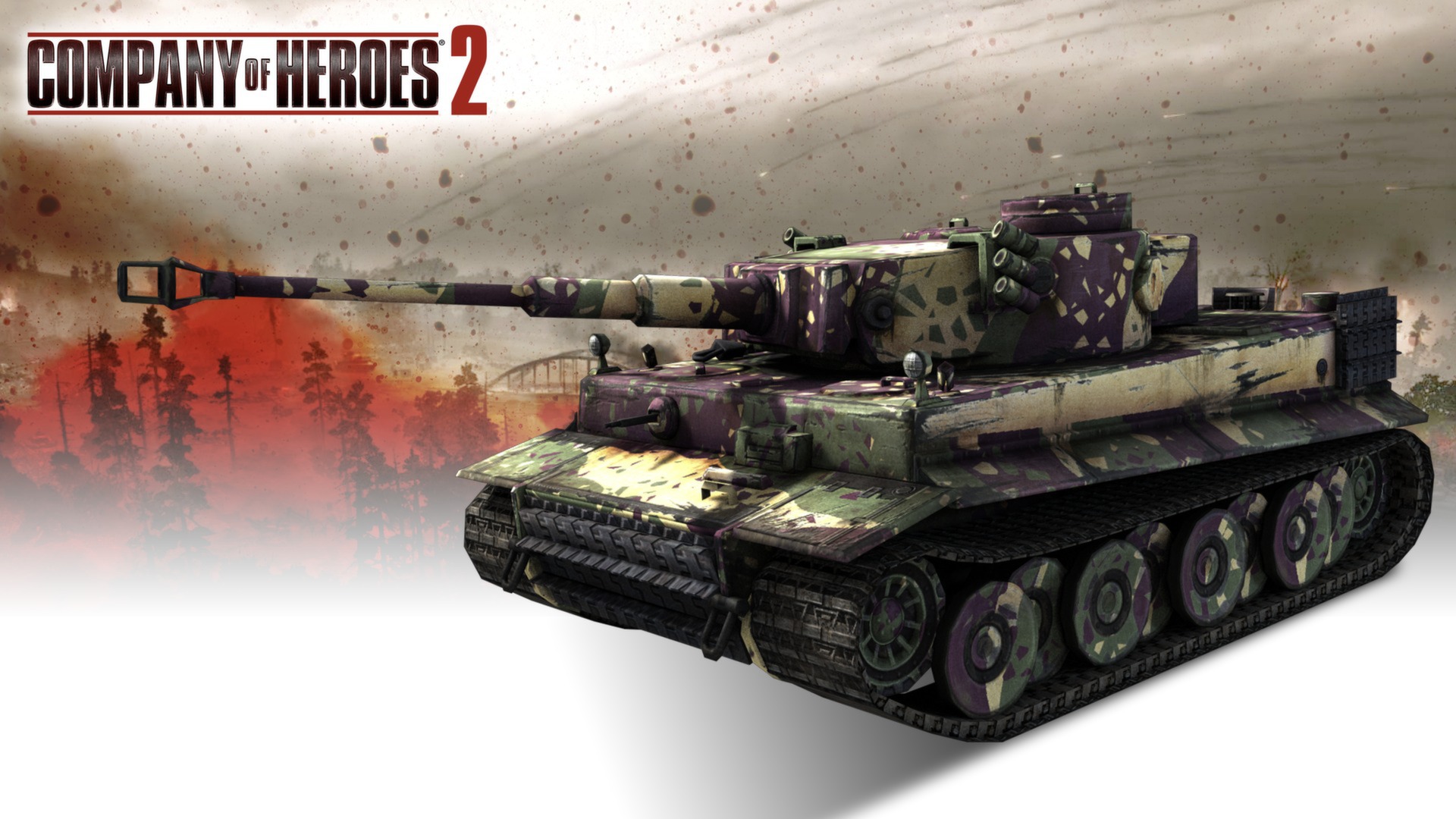 COH 2 - German Skin: (H) Three Color Ambush Pattern Featured Screenshot #1