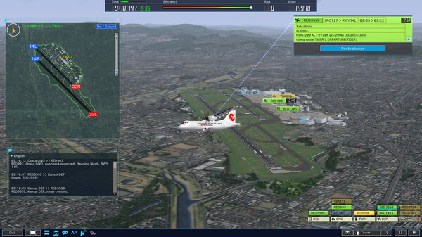 ATC4: Airport OSAKA [RJOO].