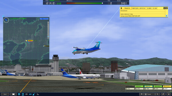 ATC4: Airport OSAKA [RJOO].