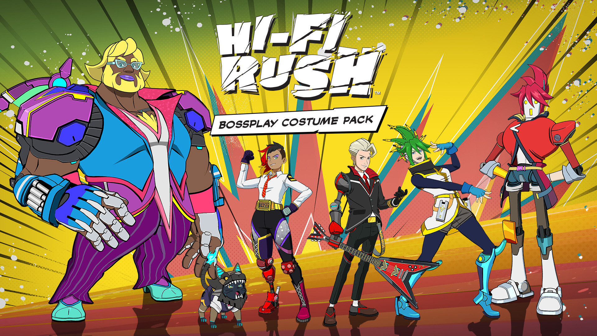 Hi-Fi RUSH: Bossplay Costume Pack Featured Screenshot #1