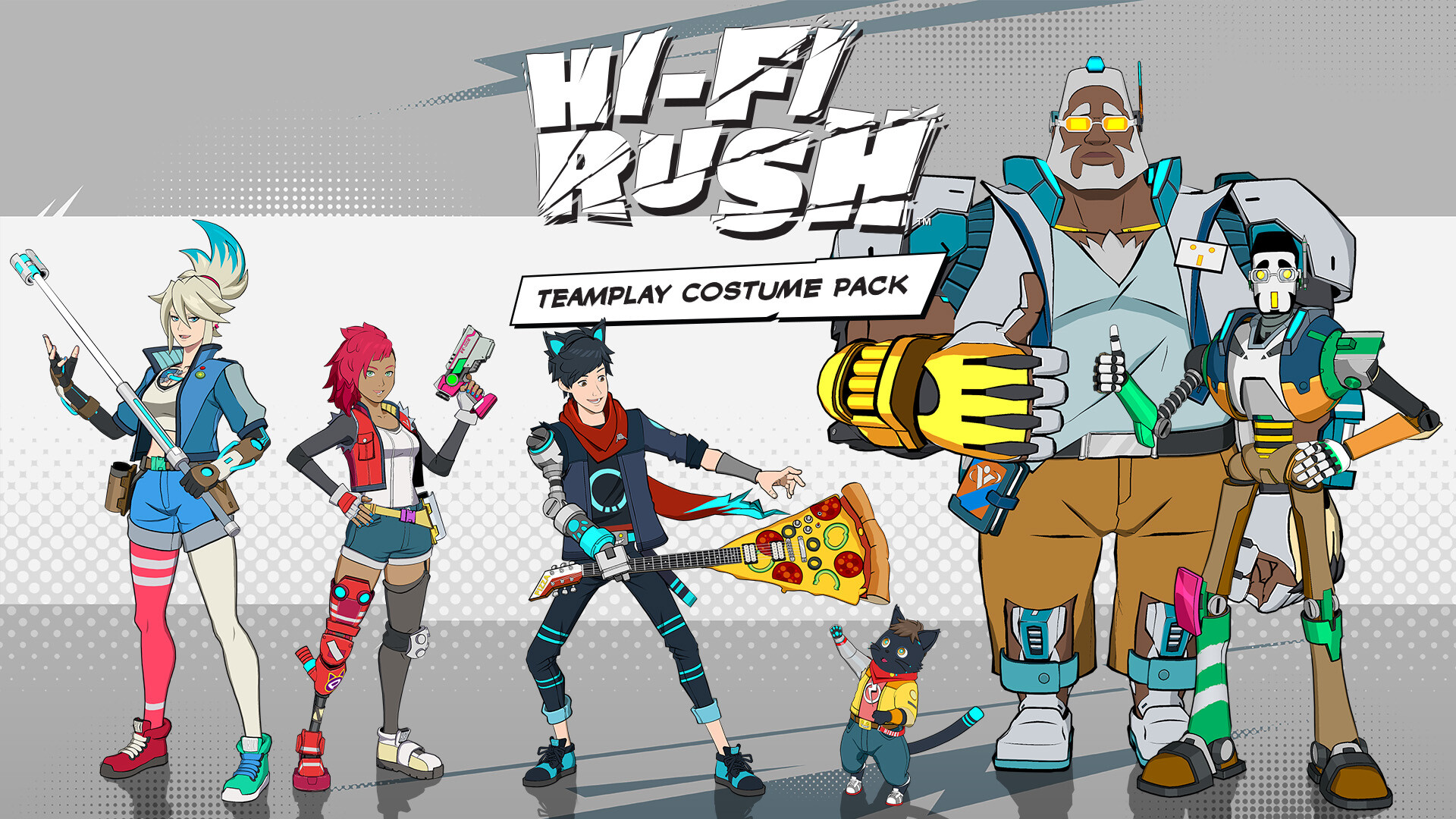 Hi-Fi RUSH: Teamplay Costume Pack Featured Screenshot #1