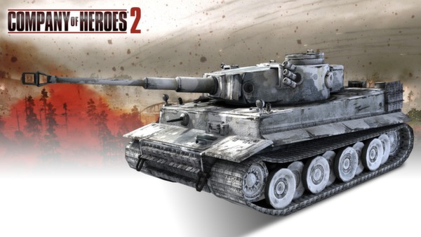 COH 2 - German Skin: (H) Winter Ambush Pattern