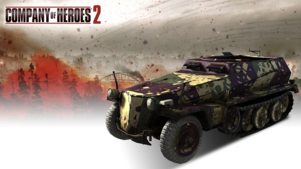 COH 2 - German Skin: (L) Three Color Ambush Pattern