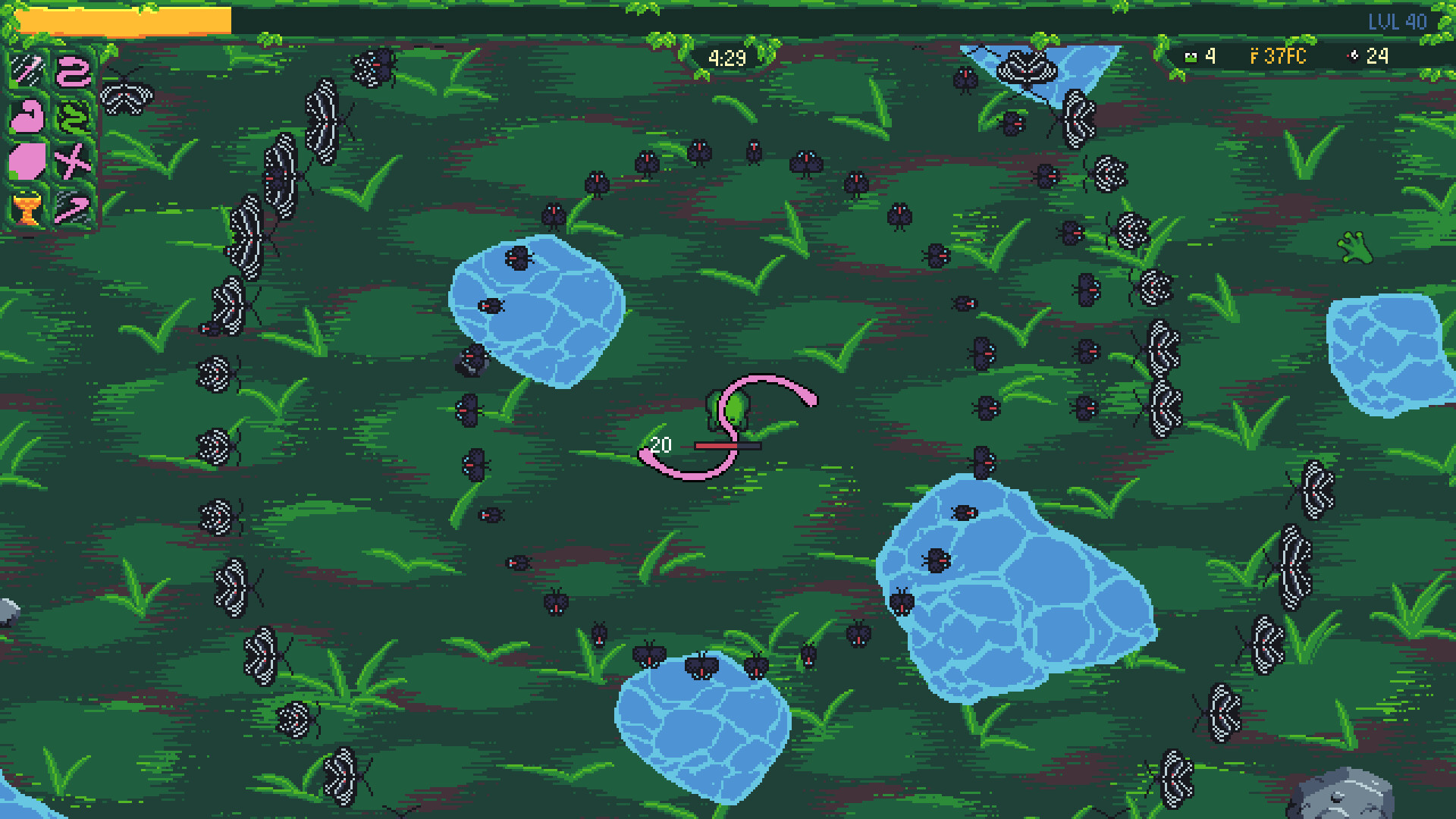 Screenshot of Froguelike.