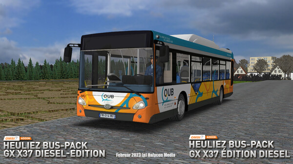 OMSI 2 Add-on Heuliez Bus-Pack GX x37 Diesel-Edition — скриншот 19
