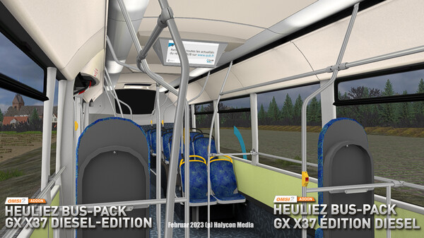 OMSI 2 Add-on Heuliez Bus-Pack GX x37 Diesel-Edition — скриншот 10