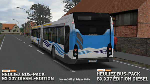 OMSI 2 Add-on Heuliez Bus-Pack GX x37 Diesel-Edition — скриншот 17