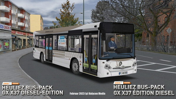 OMSI 2 Add-on Heuliez Bus-Pack GX x37 Diesel-Edition — скриншот 24