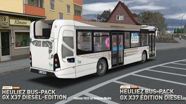 OMSI 2 Add-on Heuliez Bus Pack GX x37 Diesel Edition