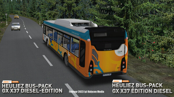 OMSI 2 Add-on Heuliez Bus-Pack GX x37 Diesel-Edition — скриншот 13