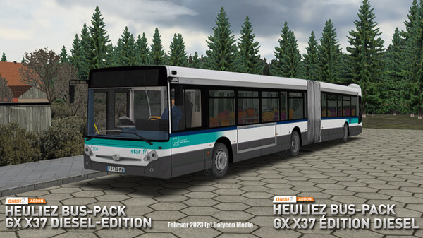OMSI 2 Add-on Heuliez Bus-Pack GX x37 Diesel-Edition — скриншот 16
