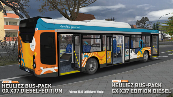 OMSI 2 Add-on Heuliez Bus-Pack GX x37 Diesel-Edition — скриншот 14