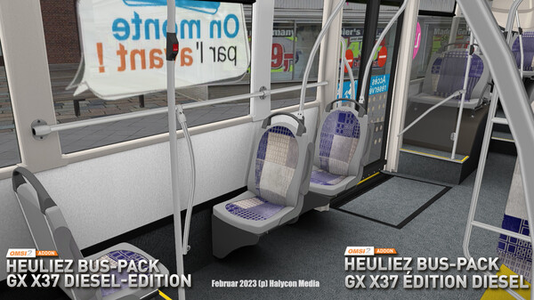 OMSI 2 Add-on Heuliez Bus Pack GX x37 Diesel Edition