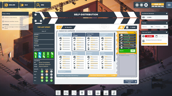 The Executive - Movie Industry Tycoon-游戏截图