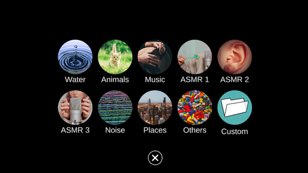 Screenshot z ASMR Toy Screenshot z ASMR Toy