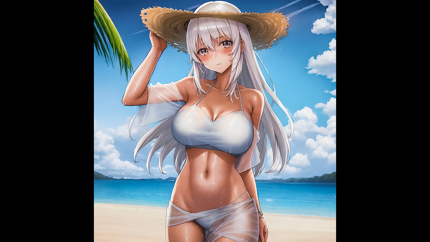 Save 20% on Senpai Puzzle: Waifu Summer - Shirogane Waifus Part 2 on Steam