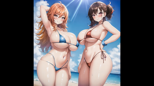 Senpai Puzzle: Waifu Summer - Yuri Waifus