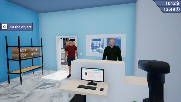Скриншот из Pickup Point Simulator