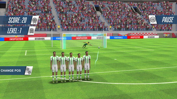 Free Kick Football: 3D Soccer screenshot 5