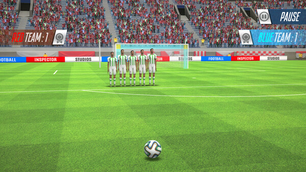 Free Kick Football: 3D Soccer screenshot 1