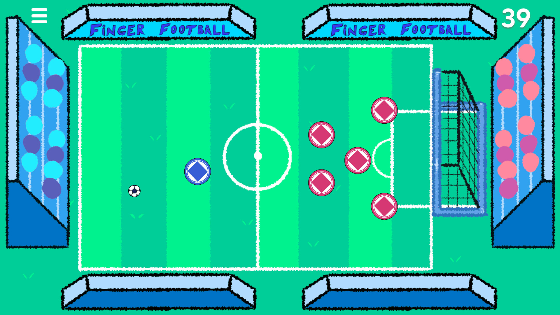 Finger Football: Goal in One Featured Screenshot #1