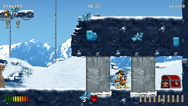 Moorhuhn - Crazy Chicken 'Ловушки и Сокровища 2'.