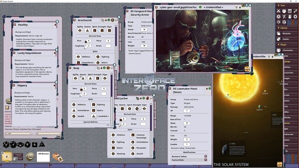 Fantasy Grounds - Interface Zero 3.0: The Game Master's Guide to 2095