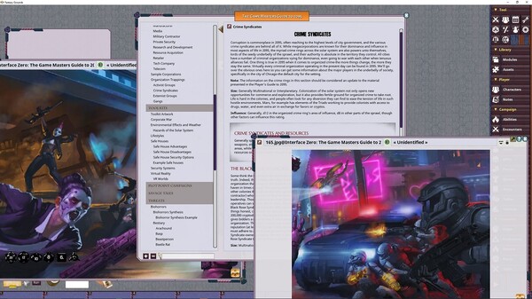 Fantasy Grounds - Interface Zero 3.0: The Game Master's Guide to 2095