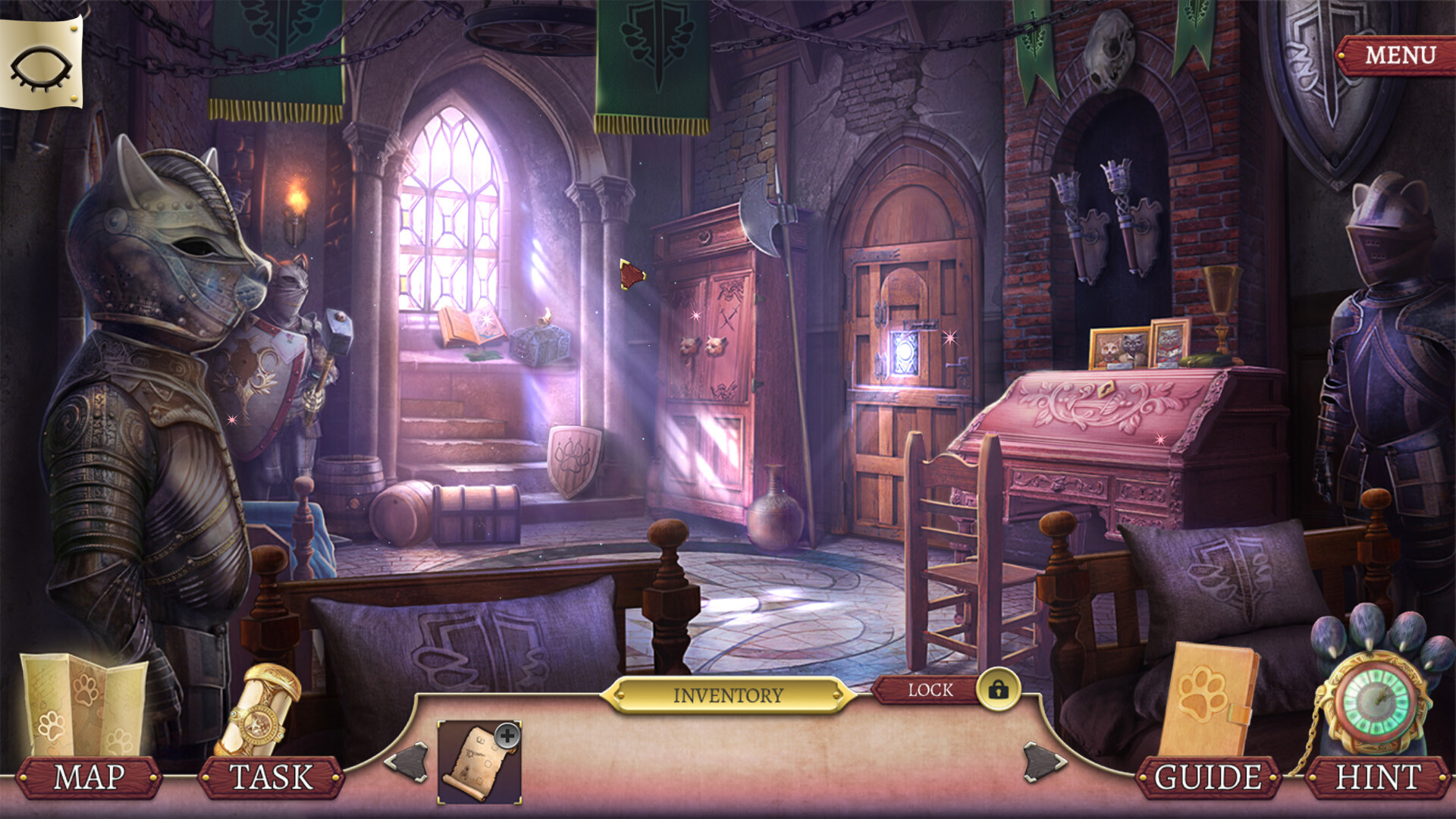 Knight Cats: Leaves on the Road Collector's Edition screenshot #2