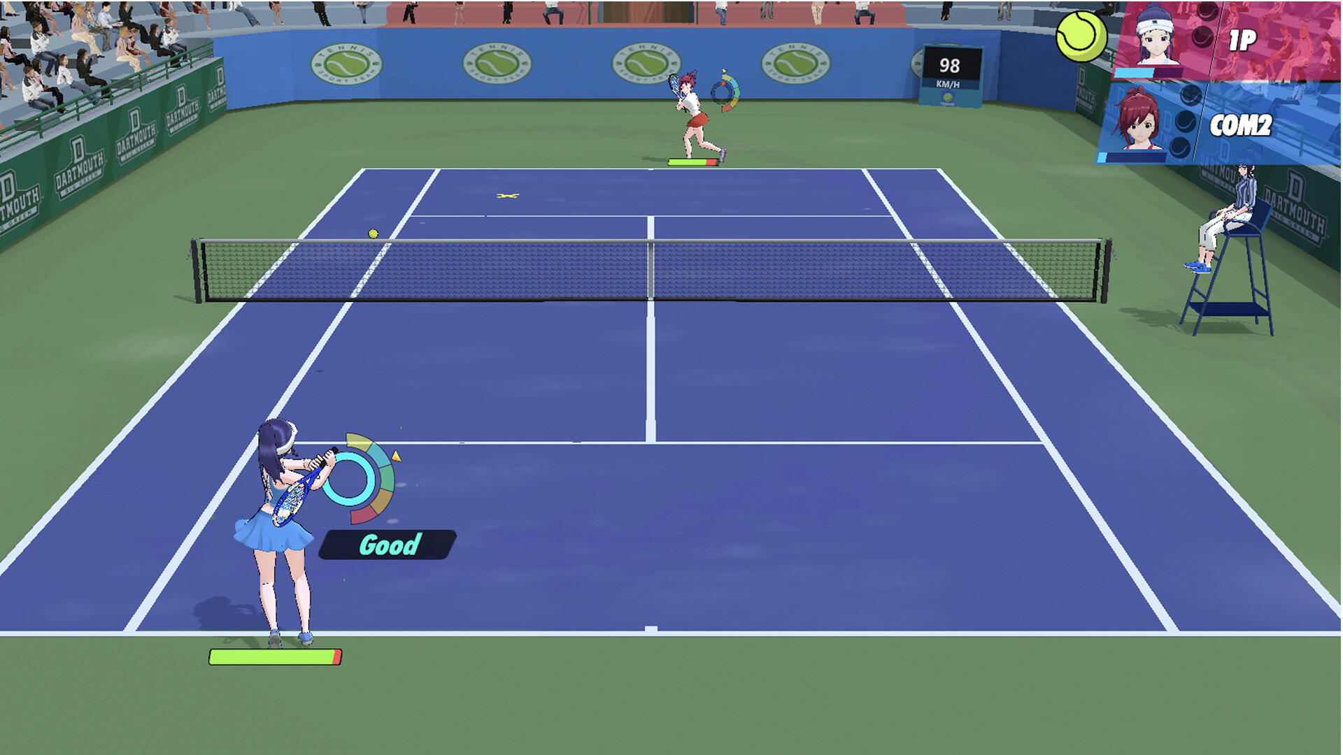#4. Girls Tennis League (Steam) De: shaka chen