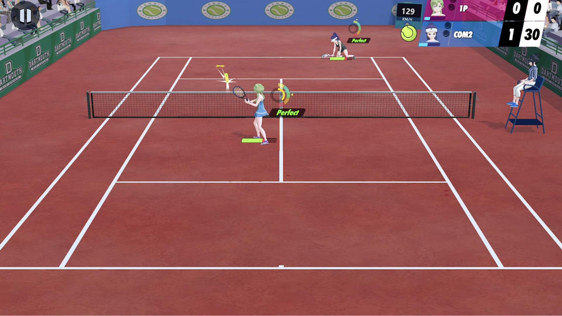 #1. Girls Tennis League (Steam) De: shaka chen