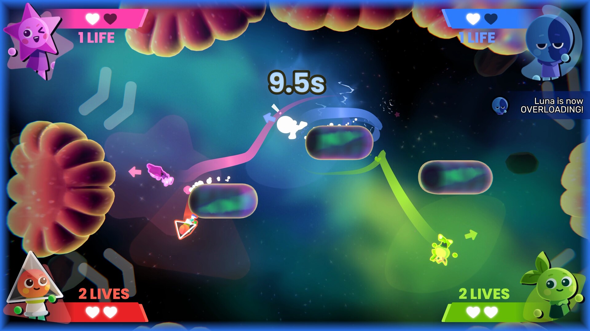 #3. Which Way Up: Galaxy Games (Steam) 由: Turtle Flip Studio